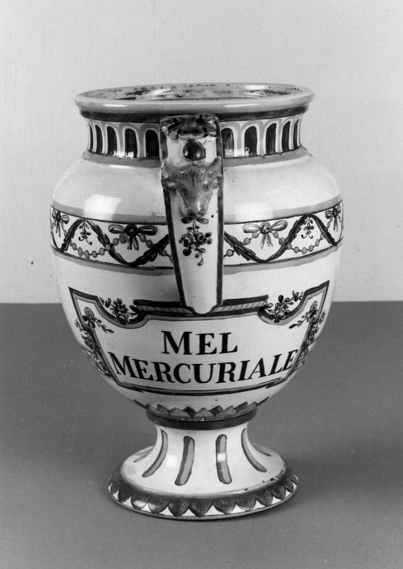 emblema della città di Torino (boccale, elemento d'insieme) di Rossetti Manifattura (fine sec. XVIII)