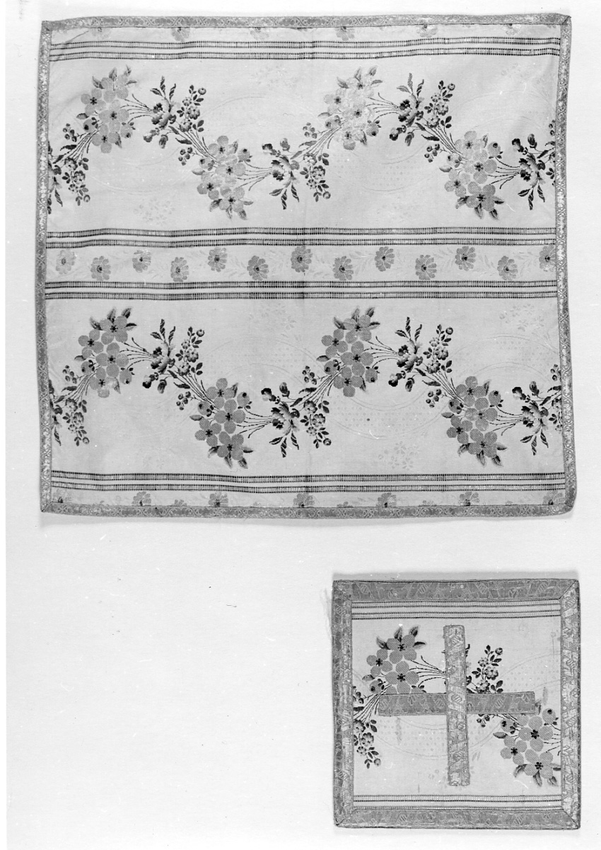 paramento liturgico, insieme - manifattura italiana (ultimo quarto sec. XVIII)
