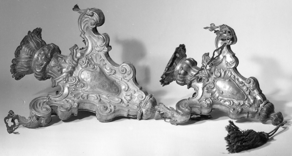 lampada pensile, serie - bottega lombarda (metà sec. XVIII)