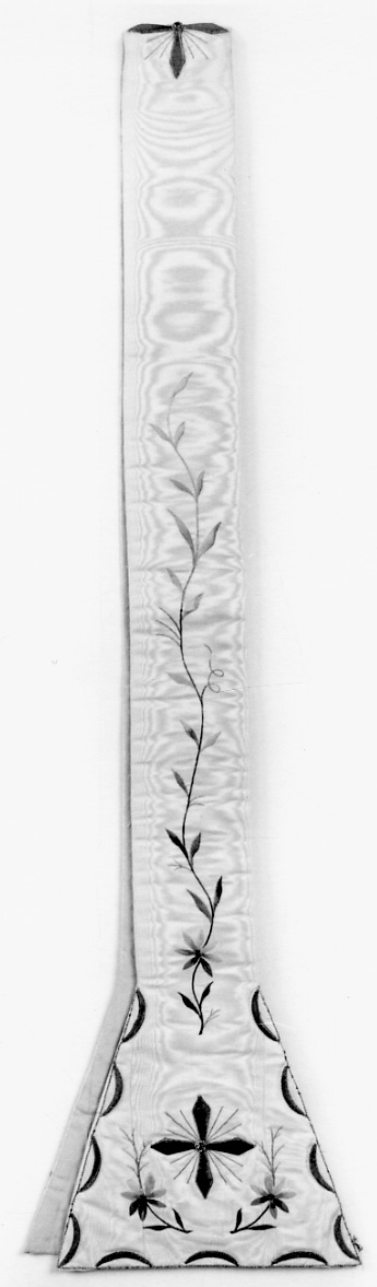 stolone, elemento d'insieme - manifattura italiana (seconda metà sec. XIX)