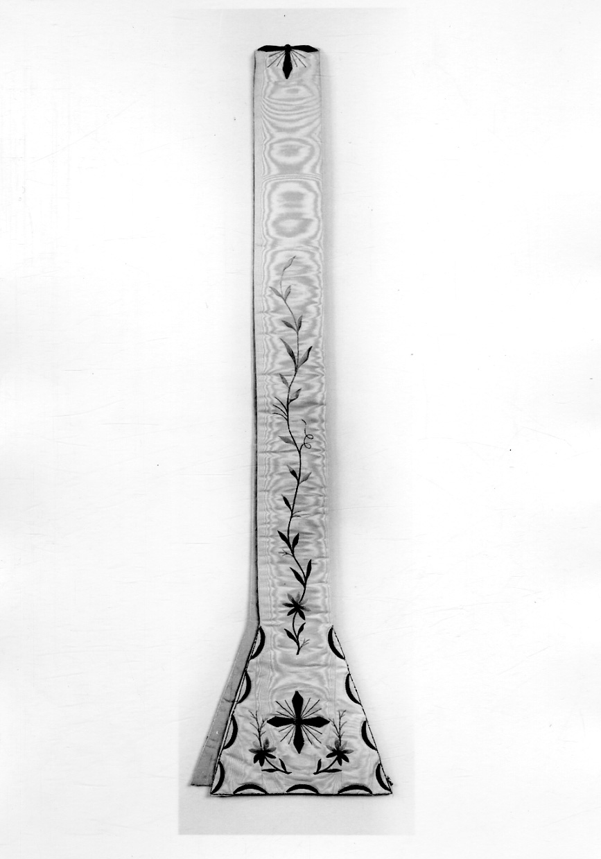 stolone, elemento d'insieme - manifattura italiana (seconda metà sec. XIX)