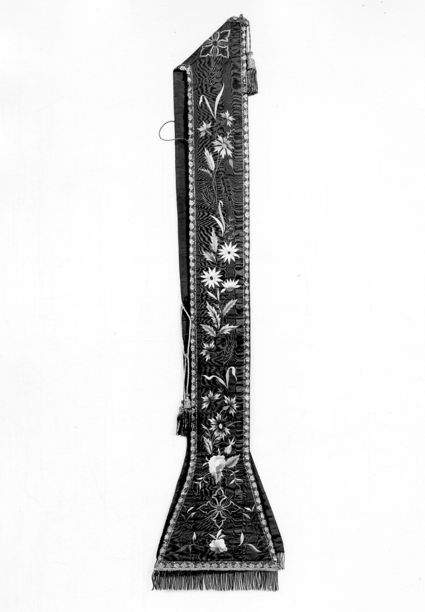 stolone, elemento d'insieme - manifattura italiana (sec. XIX)