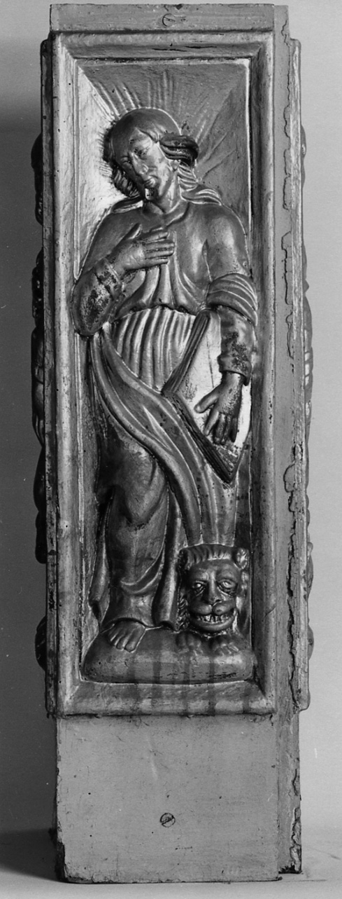 San Marco Evangelista (pannello) - bottega piemontese (sec. XVII)