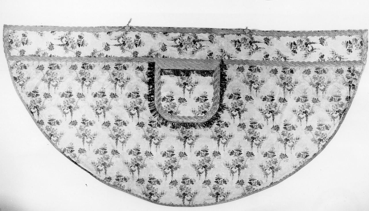 piviale, opera isolata - manifattura piemontese (sec. XIX)