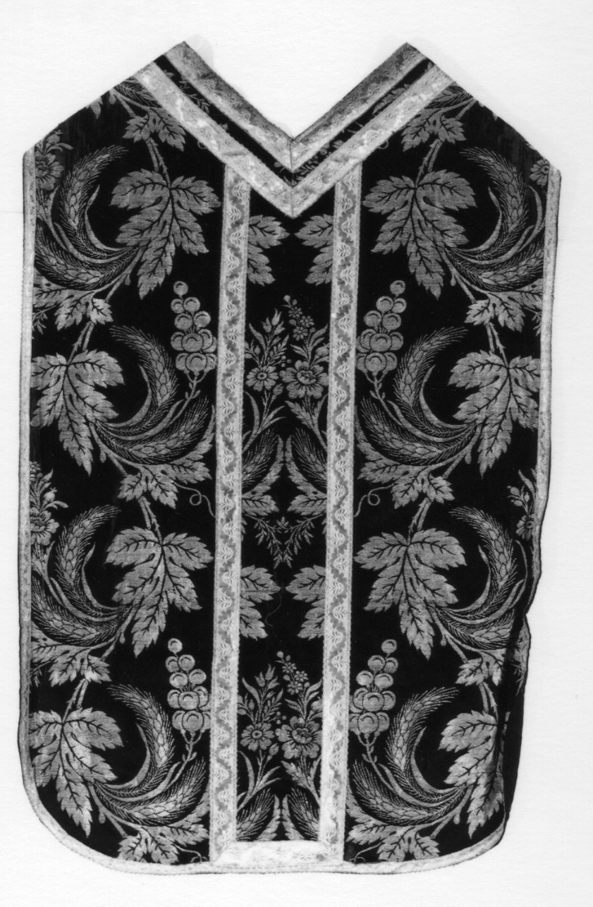 paramento liturgico, insieme - manifattura piemontese (prima metà sec. XX)