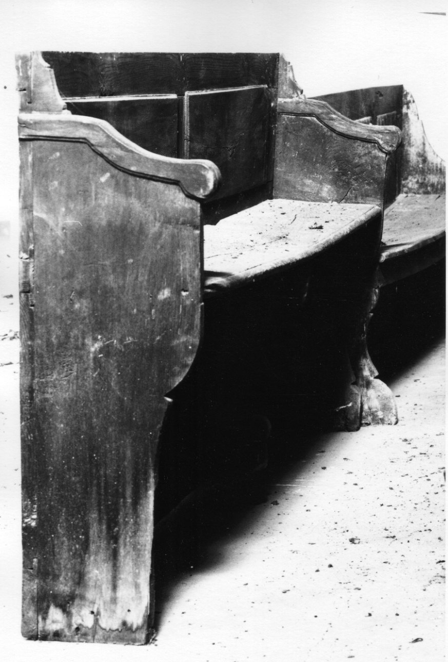 banco, opera isolata - ambito piemontese (prima metà sec. XIX)