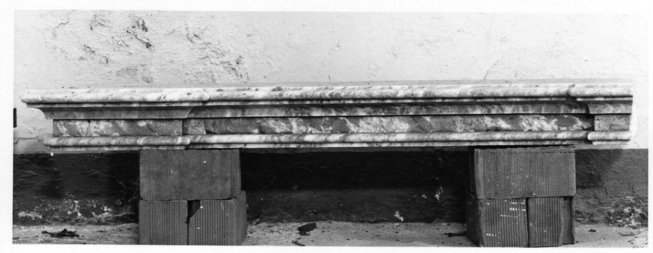 balaustrata, frammento - ambito piemontese (seconda metà sec. XVIII)