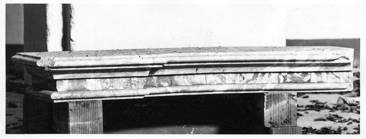 balaustrata, frammento - ambito piemontese (seconda metà sec. XVIII)