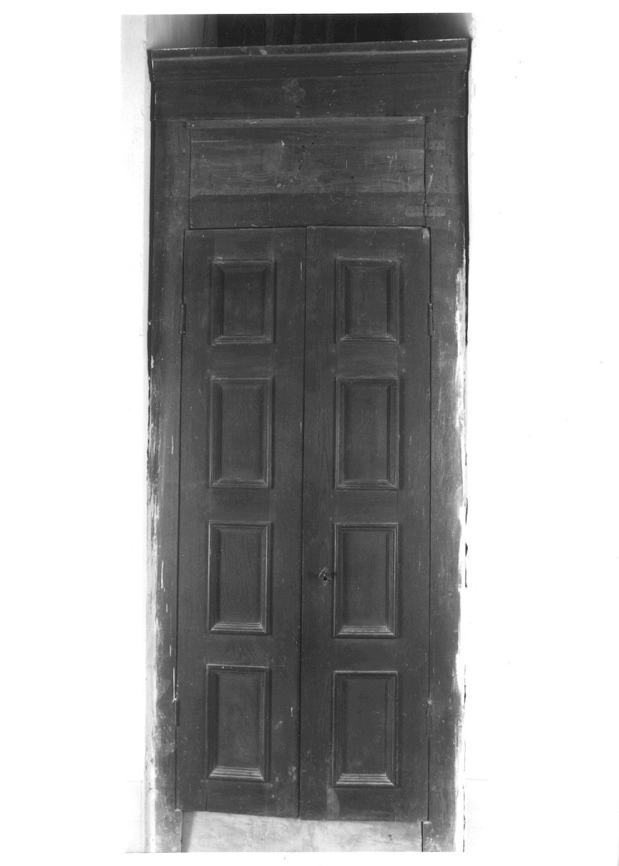 armadio, opera isolata - bottega piemontese (sec. XIX)