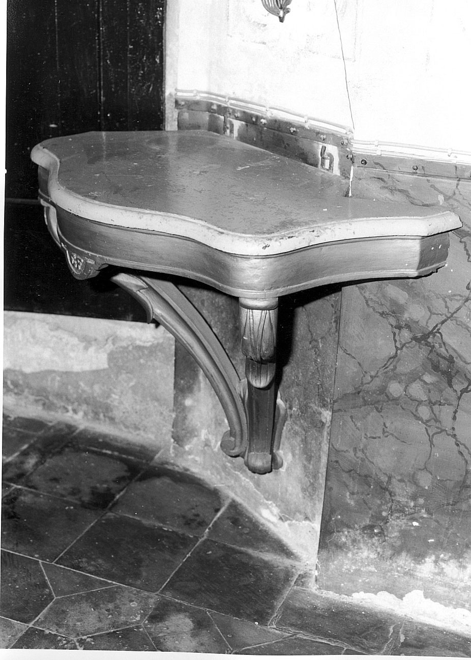 console, opera isolata - ambito piemontese (fine/ inizio secc. XIX/ XX)