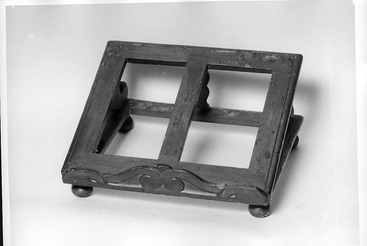 leggio d'altare, opera isolata - ambito ligure-piemontese (sec. XIX)