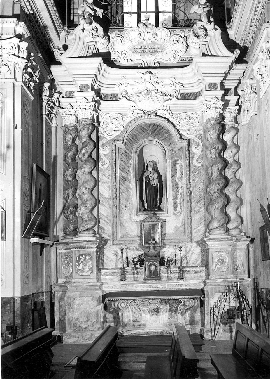 altare, opera isolata - ambito ligure-piemontese (inizio sec. XVIII)