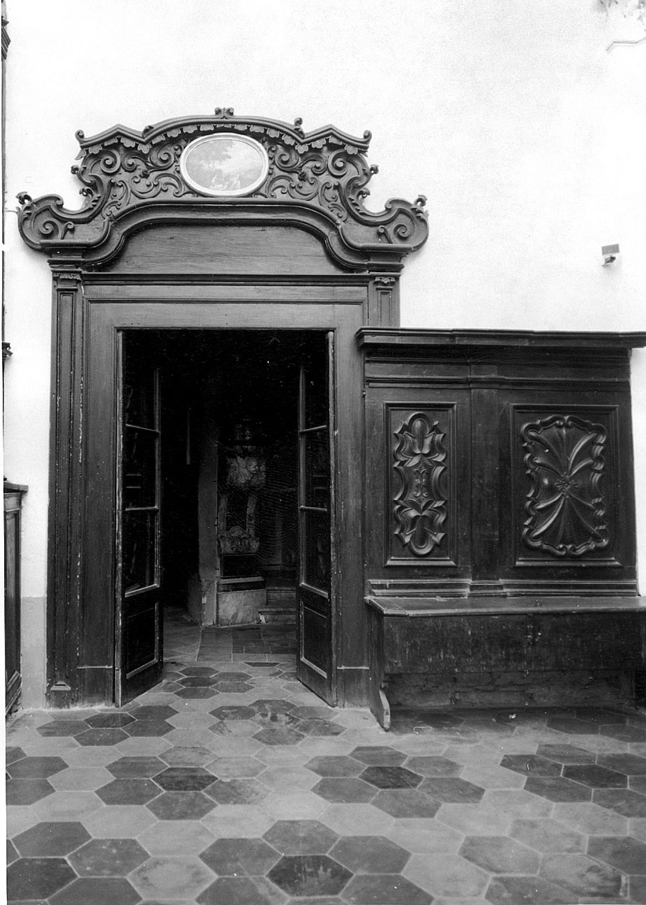 stipite di porta, opera isolata - ambito ligure-piemontese (seconda metà sec. XVIII)