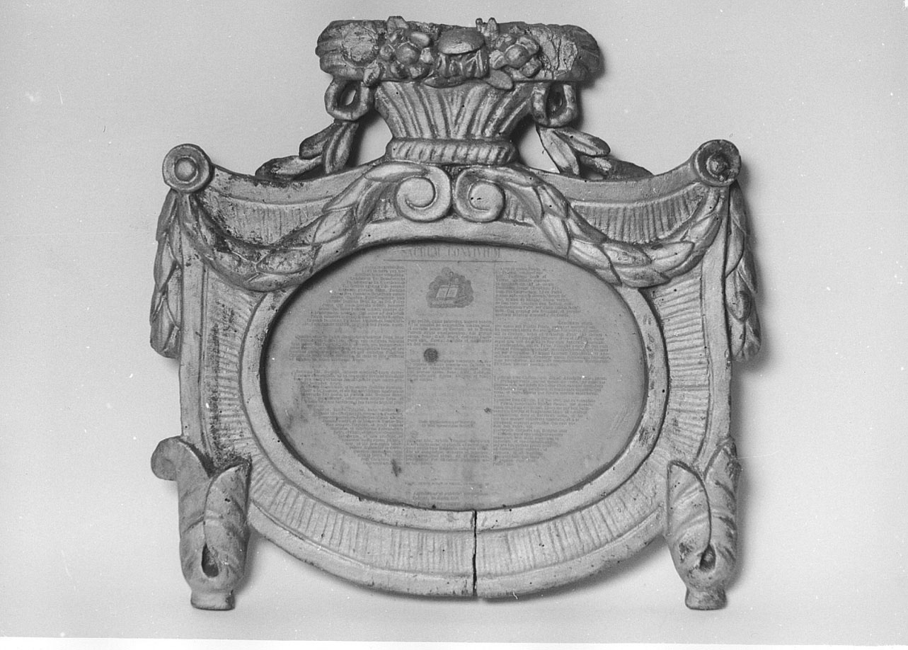 cartagloria, opera isolata - ambito ligure-piemontese (primo quarto sec. XIX)