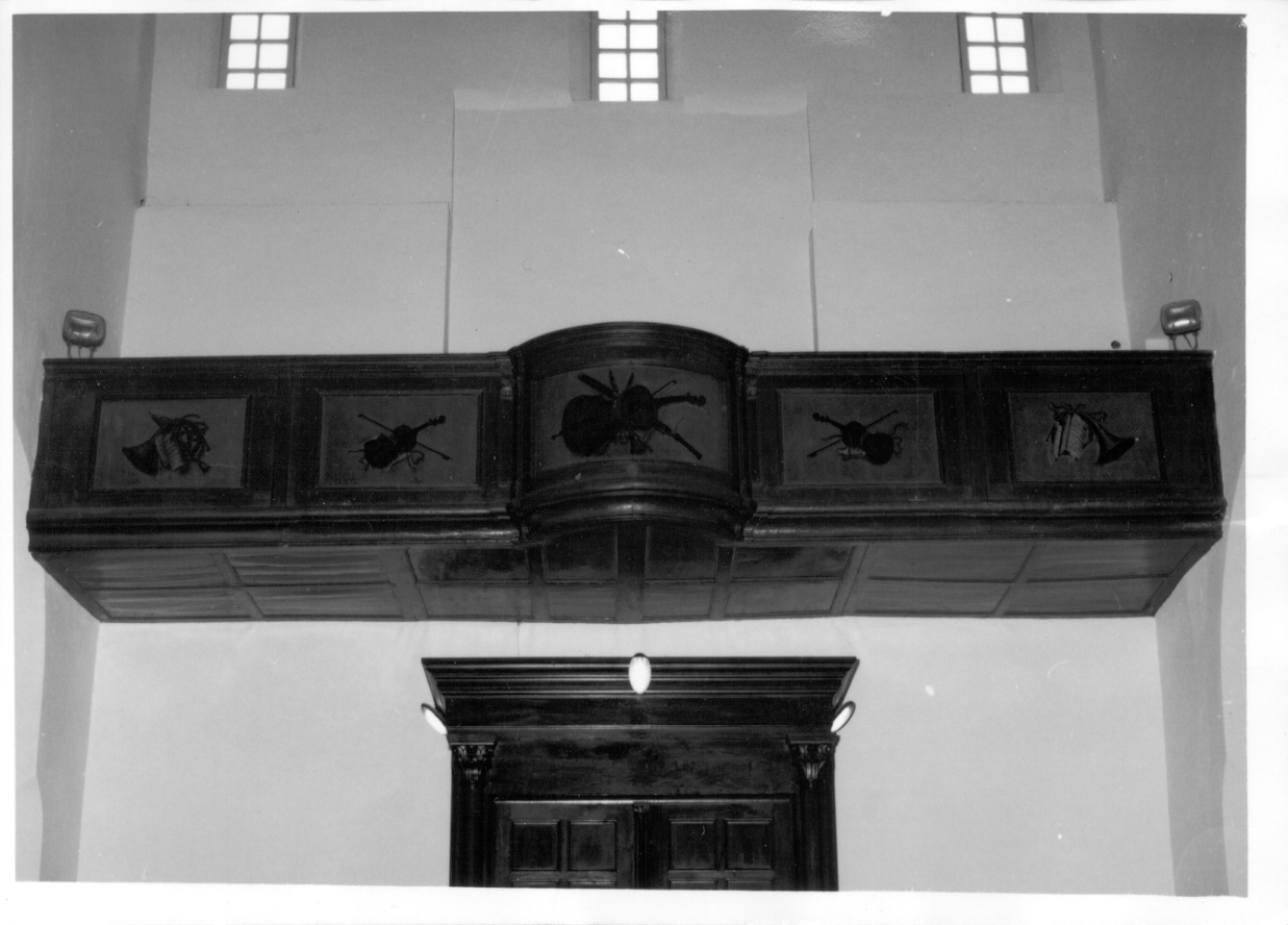 cantoria, opera isolata - ambito ligure-piemontese (prima metà sec. XIX)