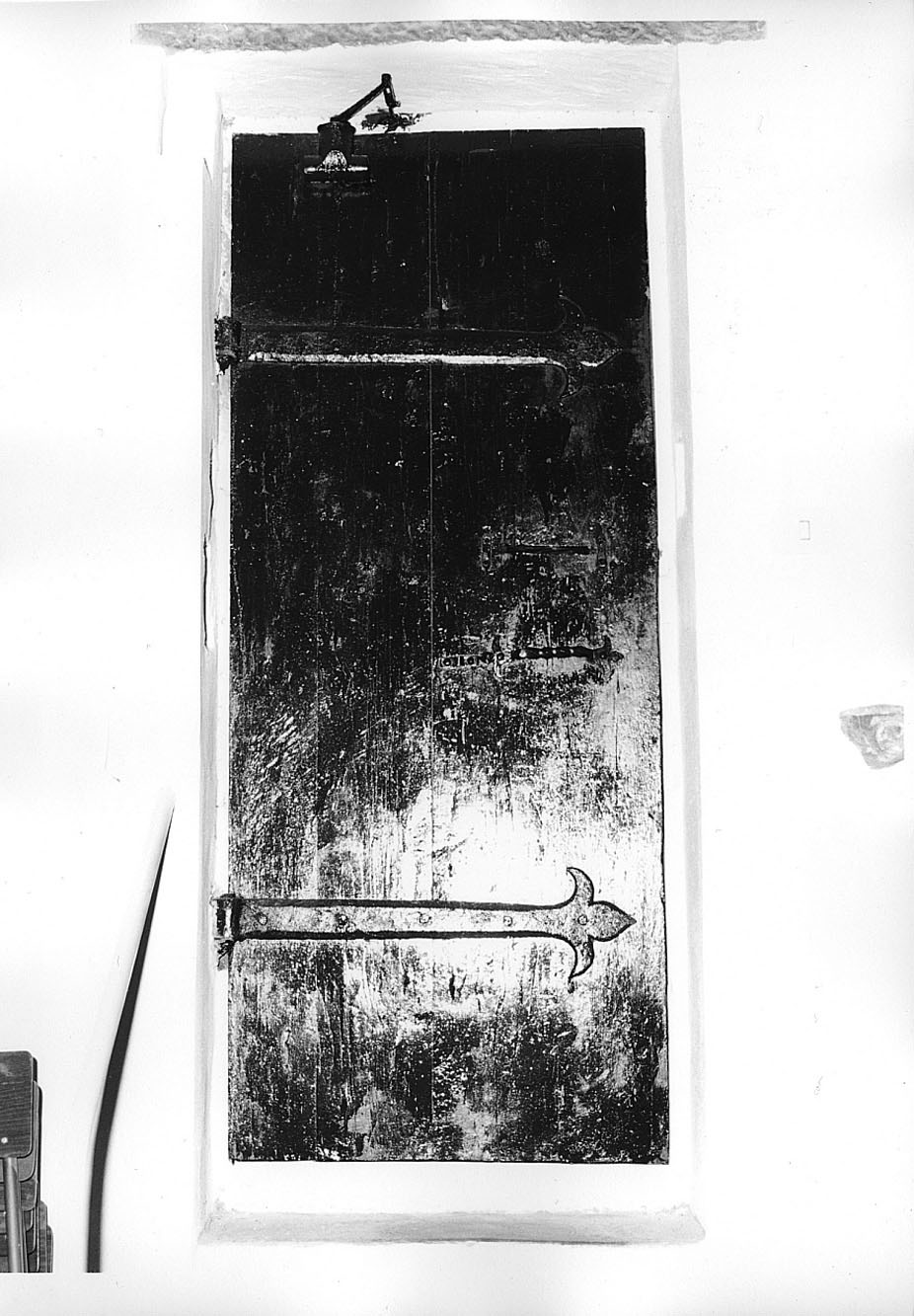 porta - ad un battente, opera isolata - ambito ligure-piemontese (sec. XVII)