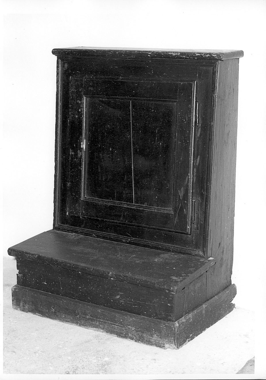 inginocchiatoio, opera isolata - ambito ligure-piemontese (sec. XIX)