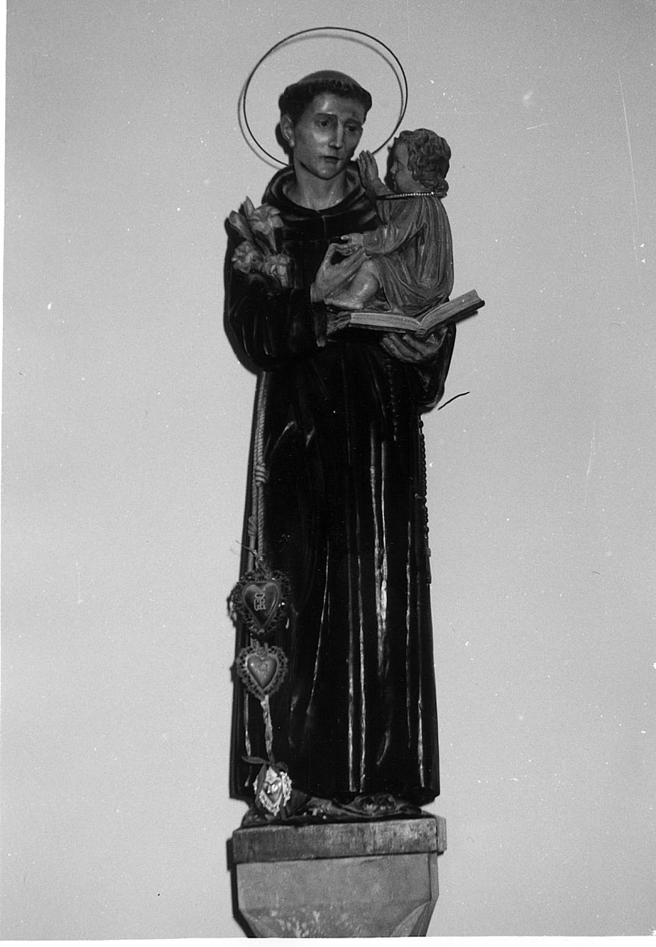 Sant'Antonio da Padova (statua, opera isolata) - produzione italiana (prima metà sec. XX)