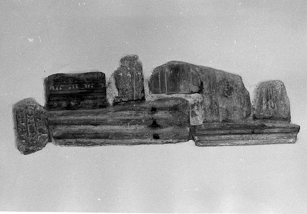 cornice, Frammento - ambito italiano (sec. XV)