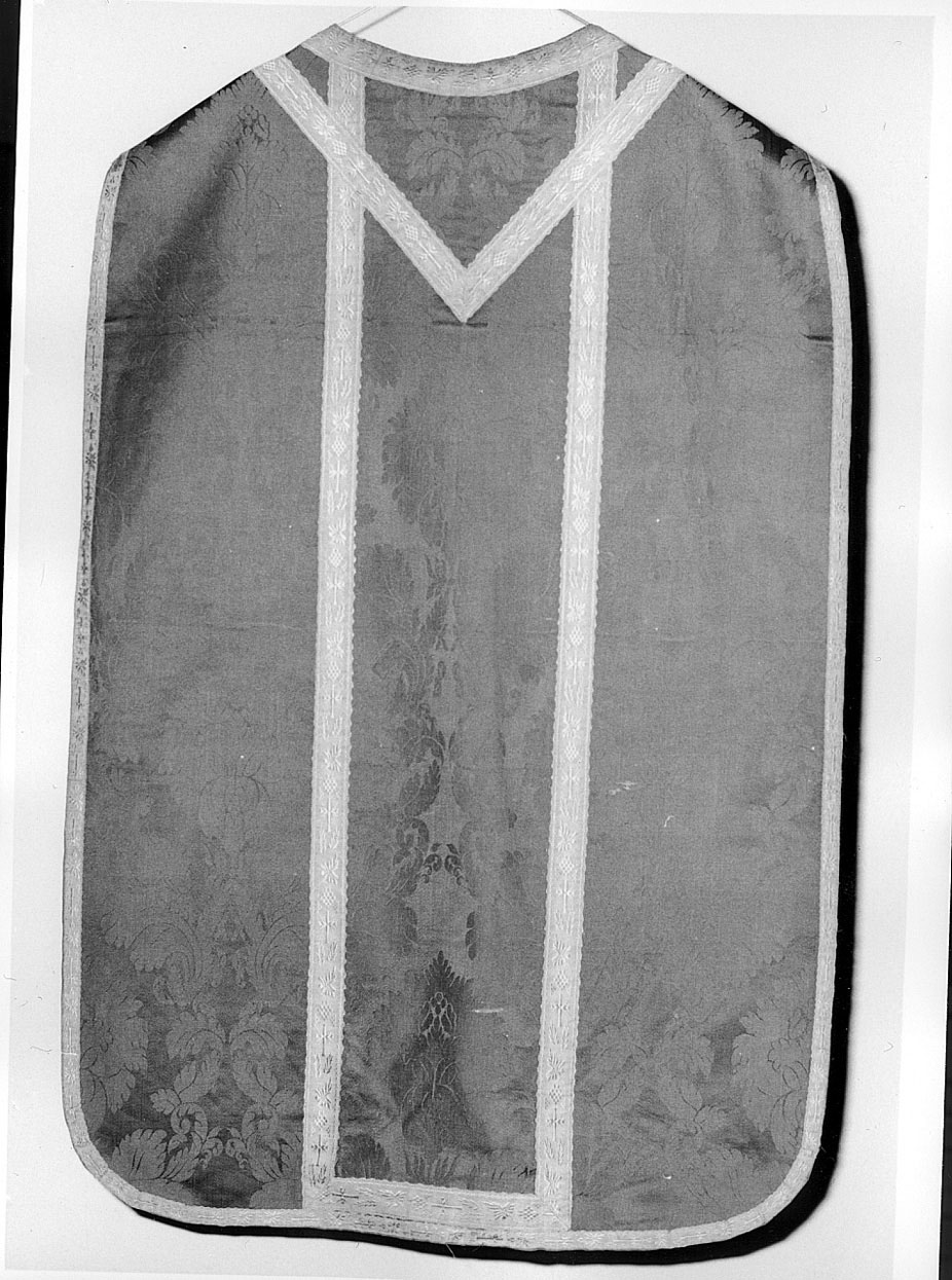 paramento liturgico, insieme - manifattura italiana (fine/ inizio secc. XIX/ XX)