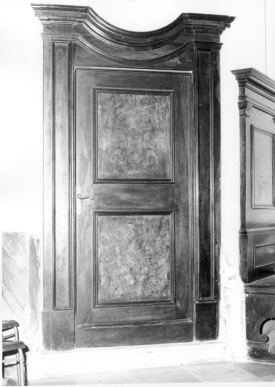 porta, serie - bottega genovese (primo quarto sec. XIX)