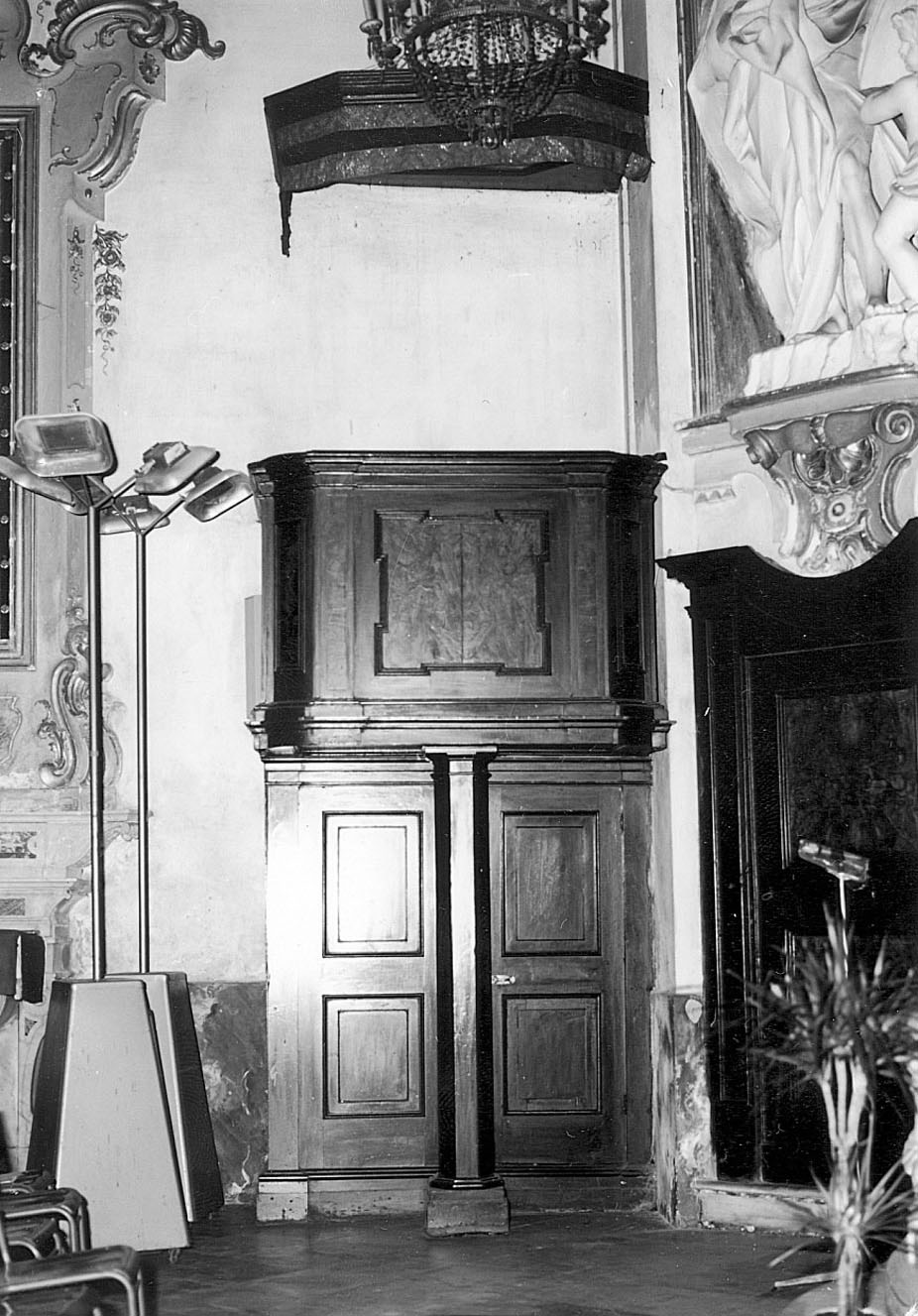 pulpito, opera isolata - bottega genovese (primo quarto sec. XIX)