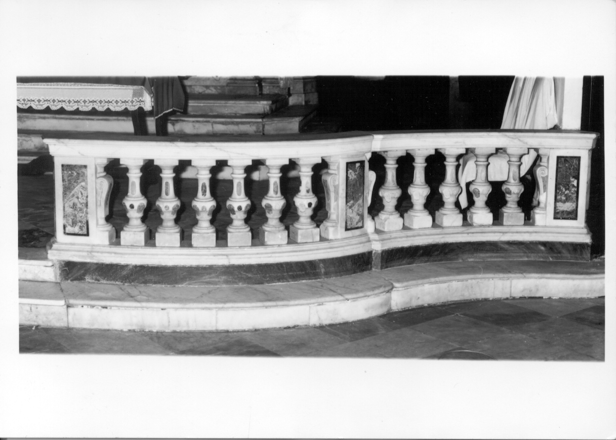 balaustrata, opera isolata - bottega genovese (metà sec. XVIII)