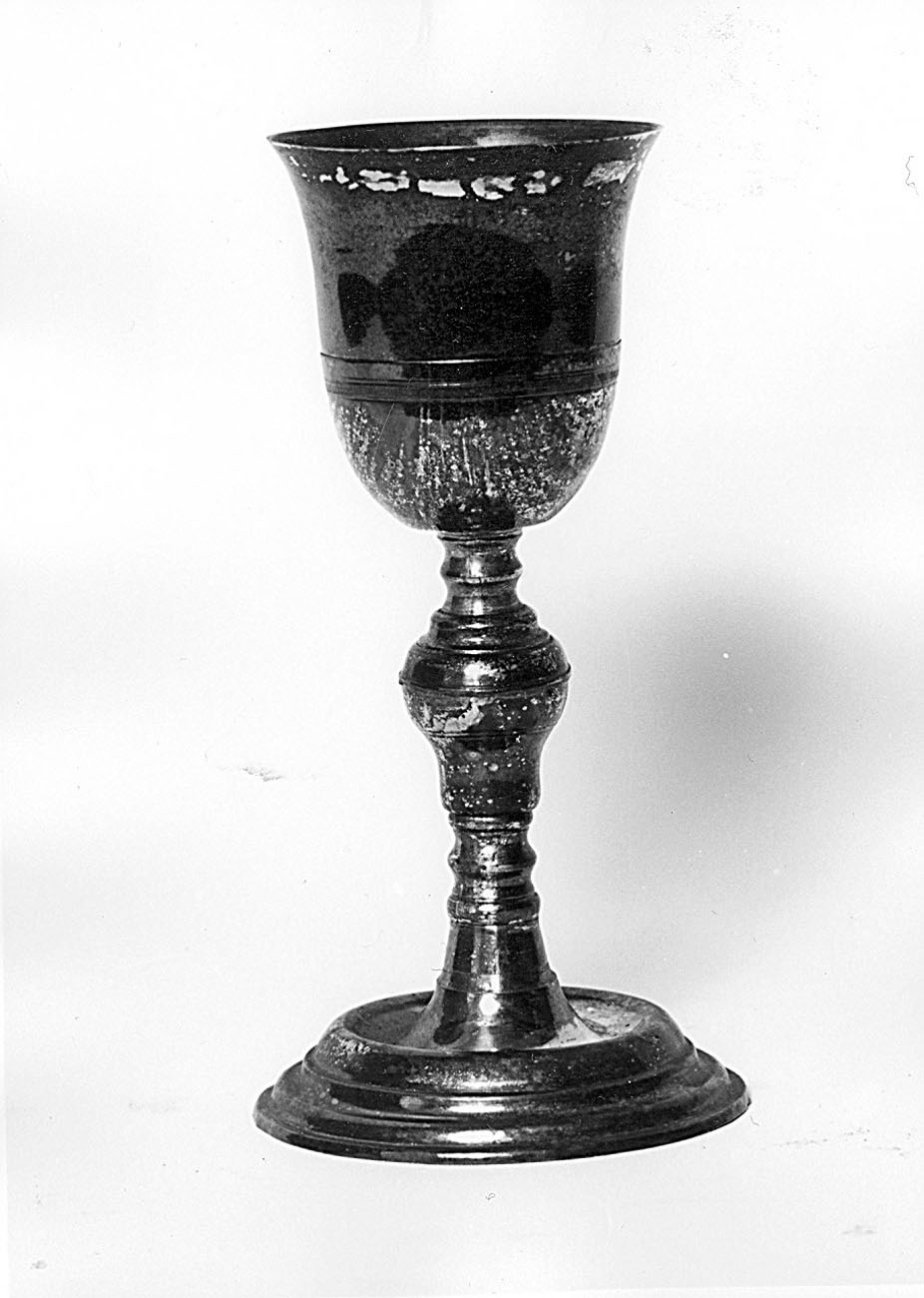 calice, opera isolata - bottega ligure (prima metà sec. XVIII)