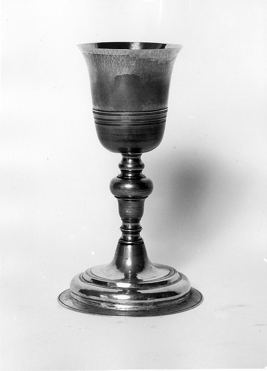 calice, opera isolata - bottega ligure (seconda metà sec. XVIII)