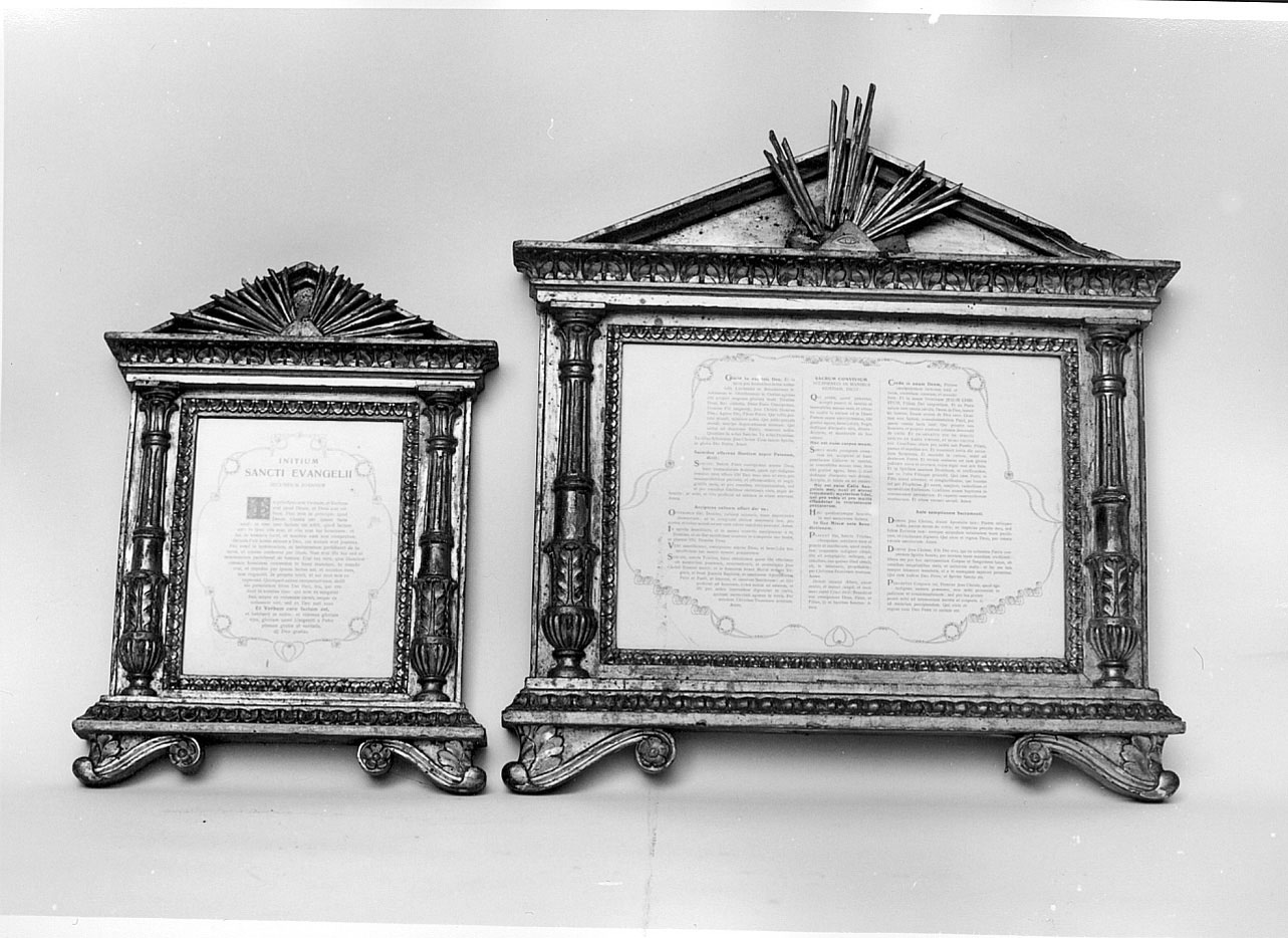 servizio di cartagloria, opera isolata - bottega ligure (prima metà sec. XIX)