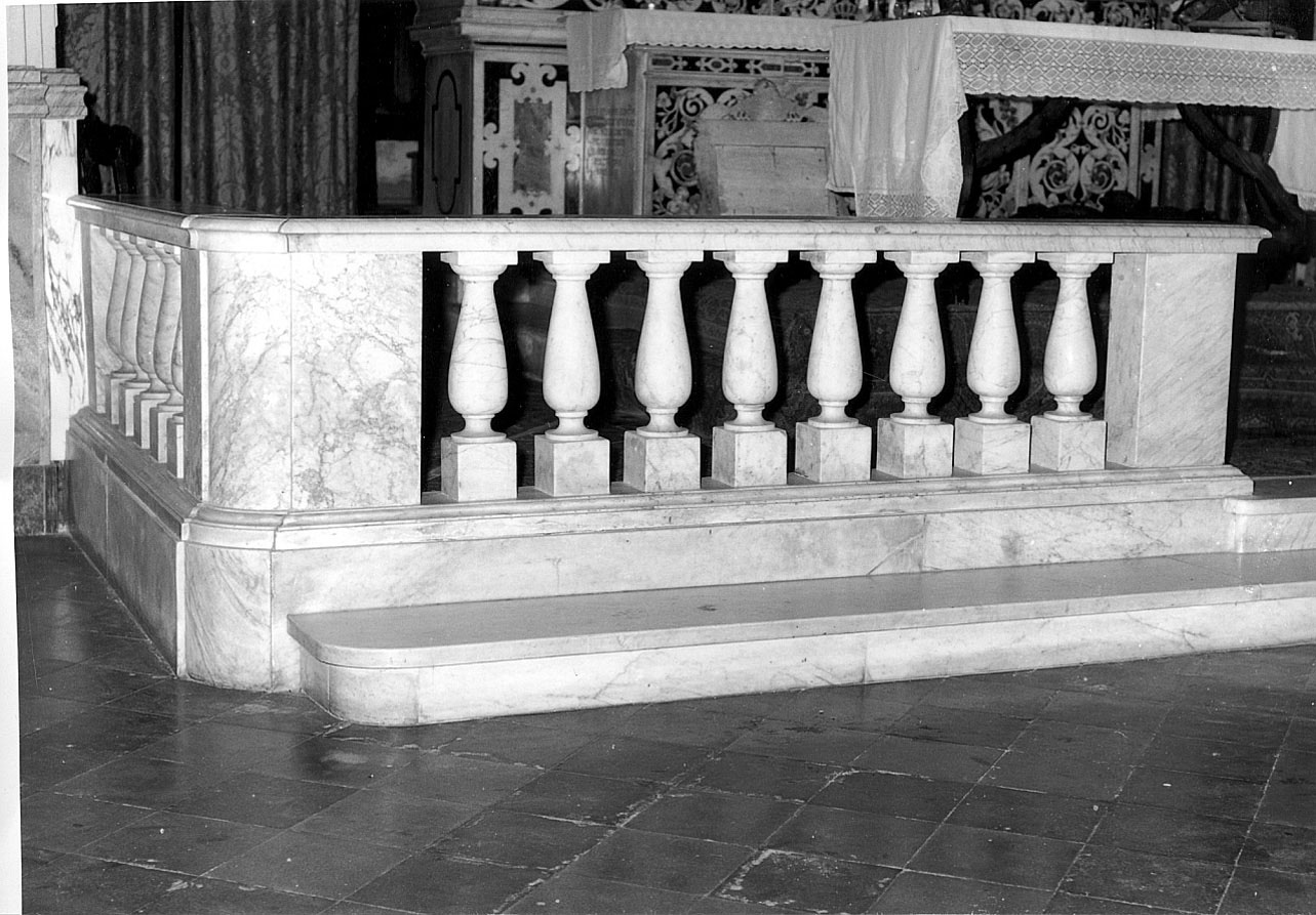balaustrata, opera isolata - bottega ligure (primo quarto sec. XX)