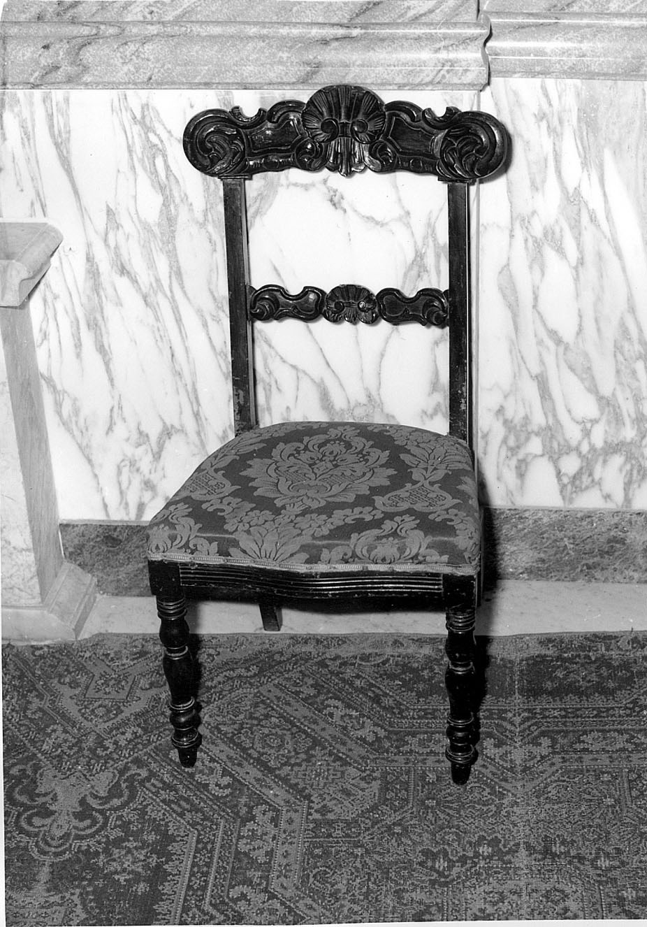 sedia, serie - bottega ligure (metà sec. XIX)