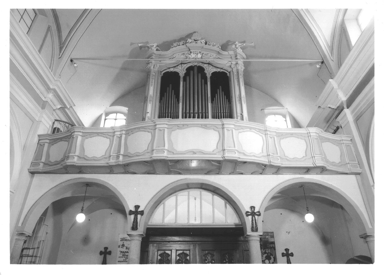 cantoria, opera isolata - bottega piemontese (sec. XVIII)