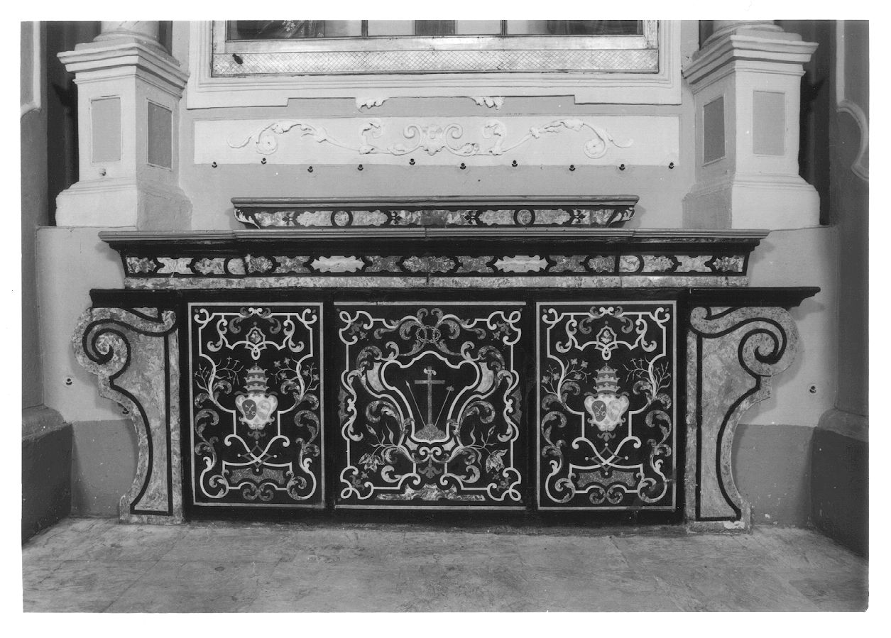 paliotto, opera isolata di Solari (terzo quarto sec. XVIII)