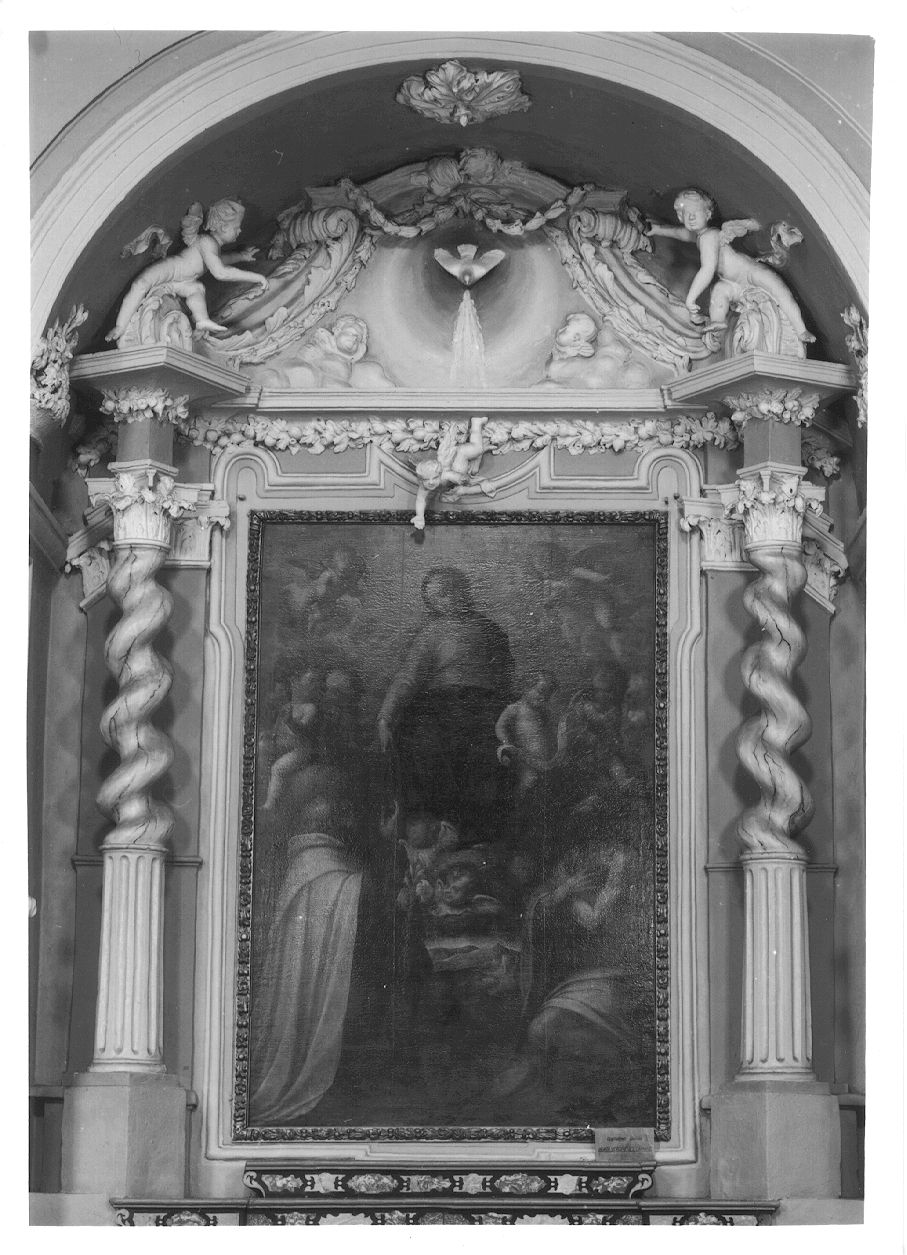 altare - a edicola, insieme - bottega luganese (sec. XVII)