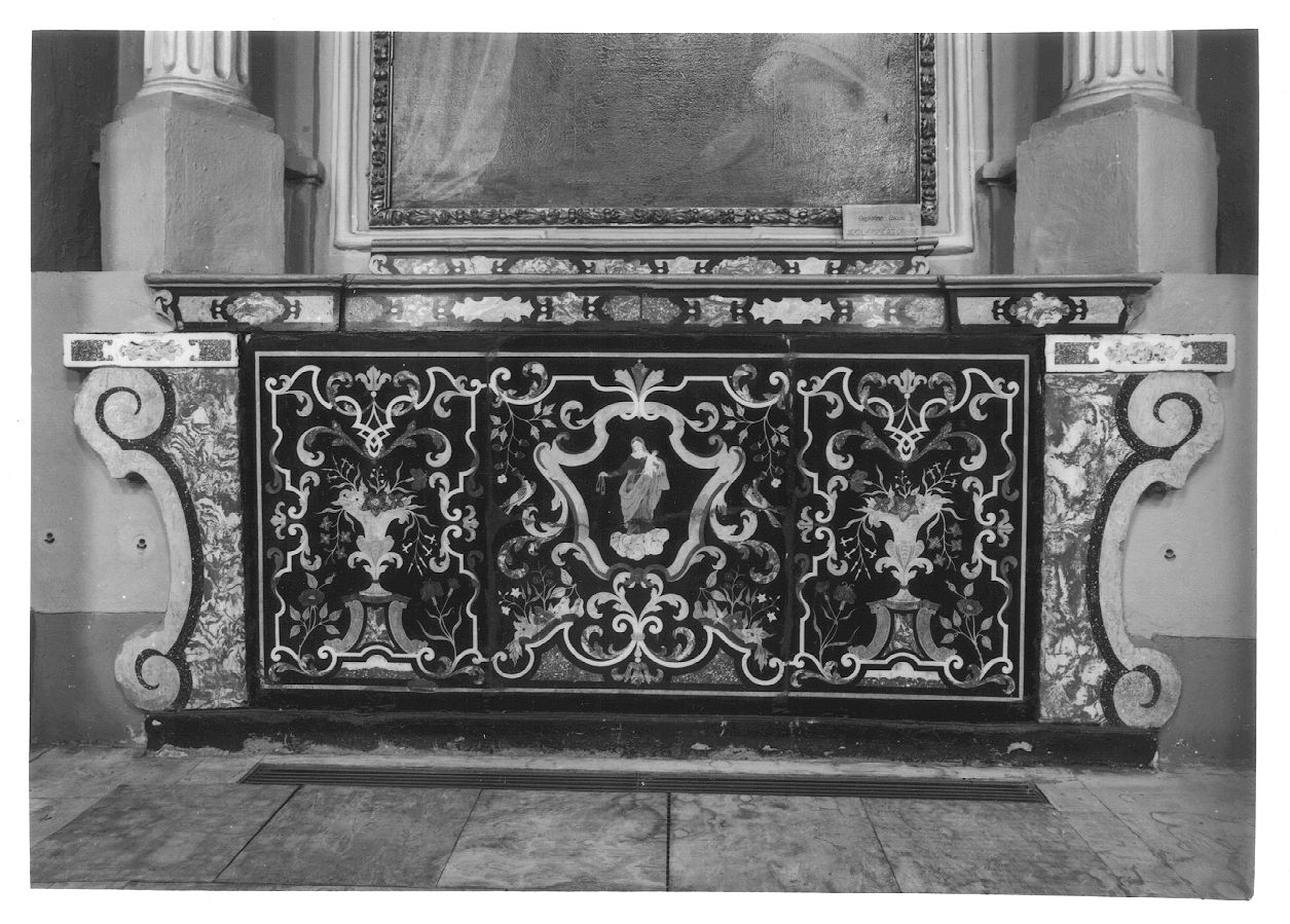 paliotto, insieme di Solari (terzo quarto sec. XVIII)