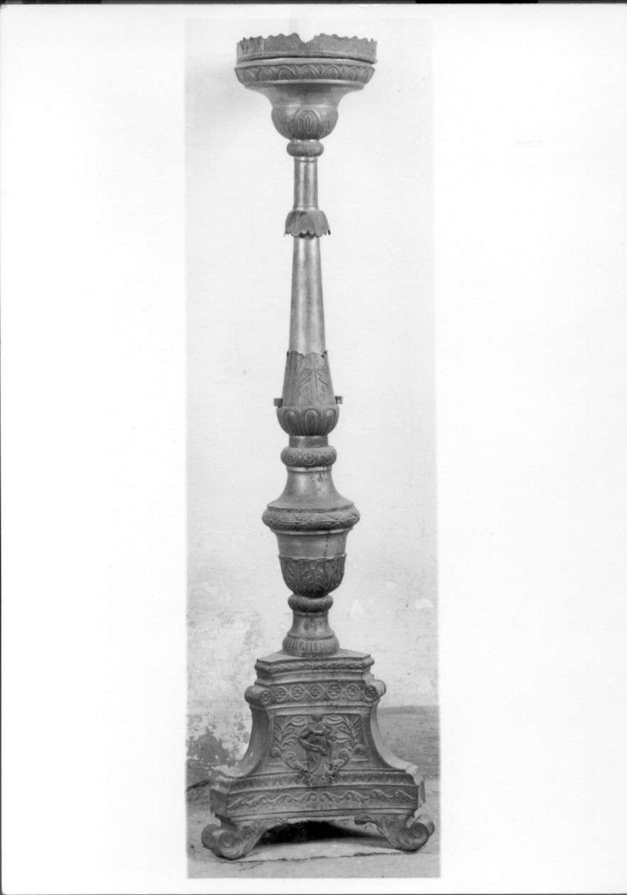 Immacolata Concezione (candeliere) - manifattura lombarda (prima metà sec. XIX)