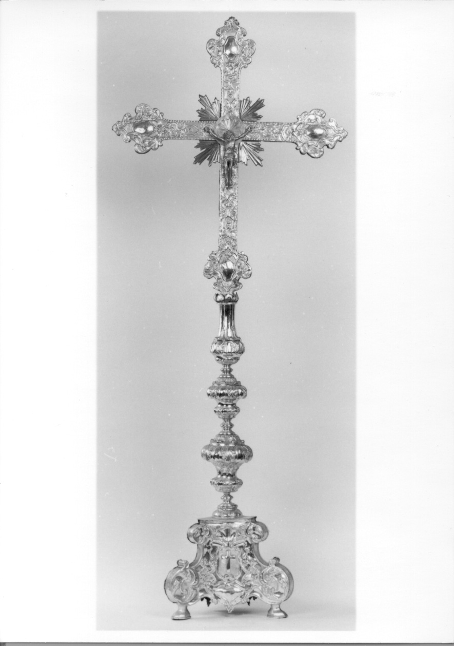 San Pietro Martire (croce d'altare) - manifattura lombarda (terzo quarto sec. XVIII)