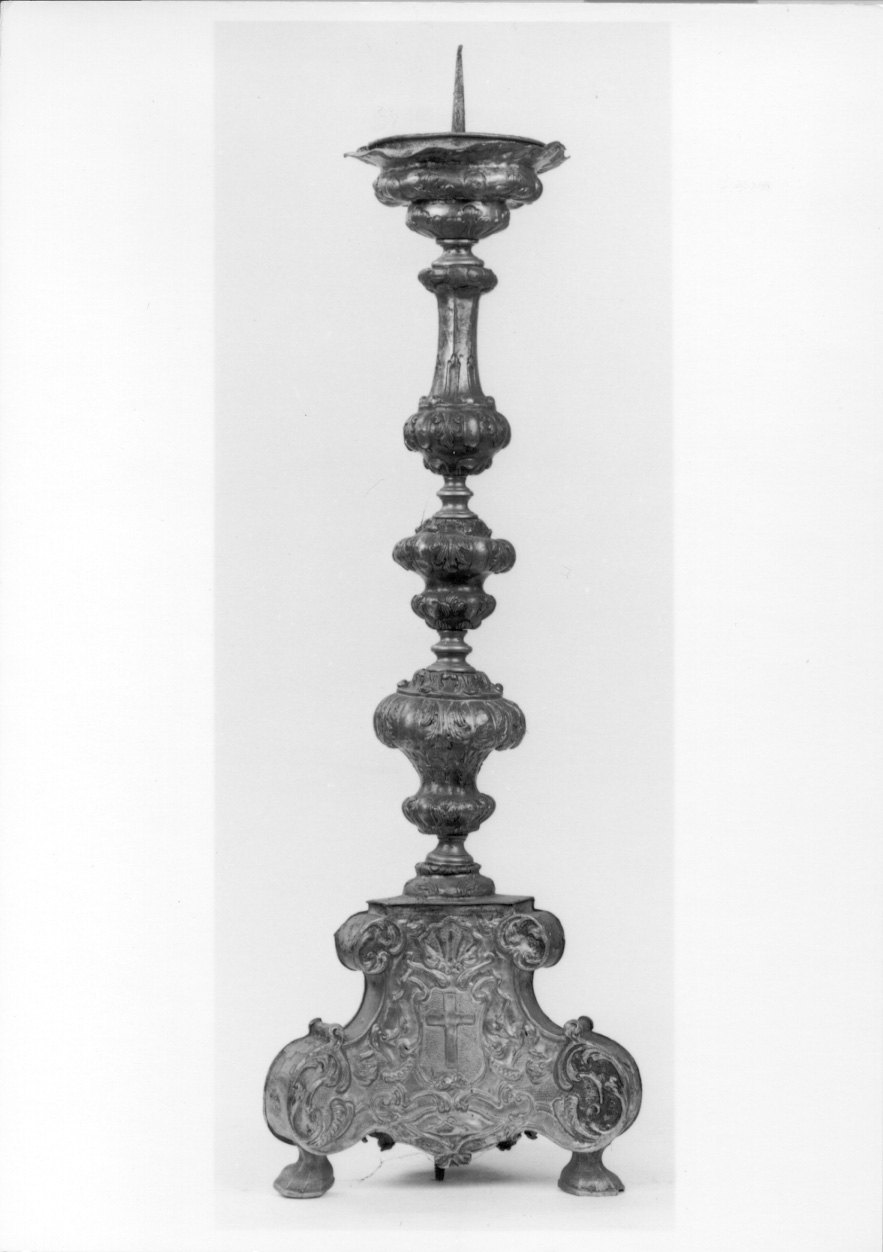 San Pietro Martire (candeliere) - manifattura lombarda (terzo quarto sec. XVIII)