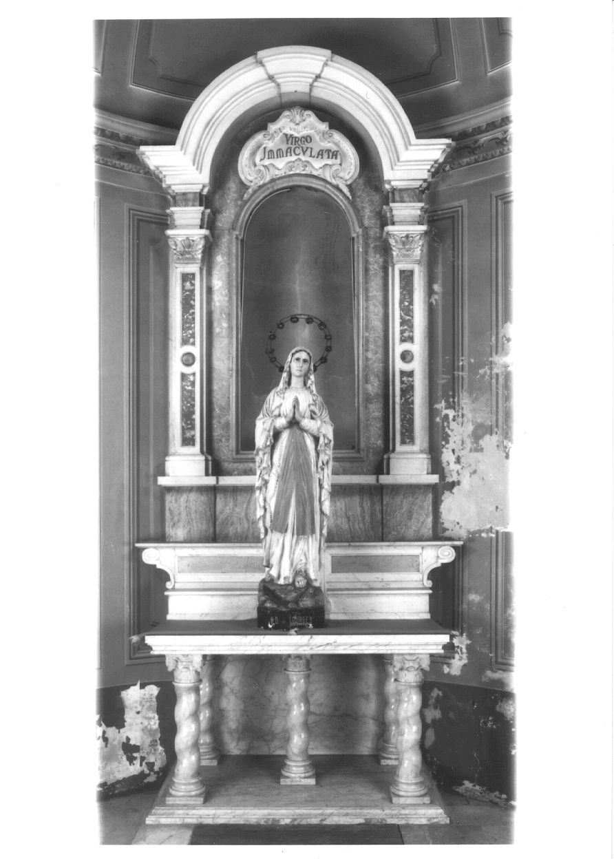altare, opera isolata di Veglio Luigi (prima metà, terzo quarto sec. XX, sec. XX)