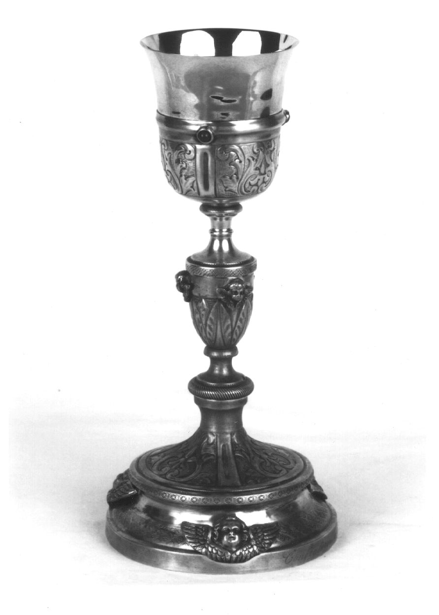 calice, opera isolata - bottega piemontese (inizio sec. XX)
