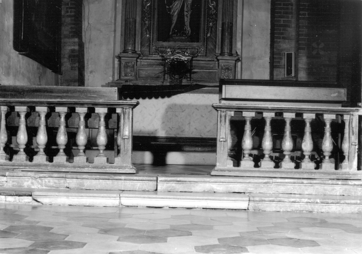 balaustrata, opera isolata - ambito piemontese (sec. XIX)