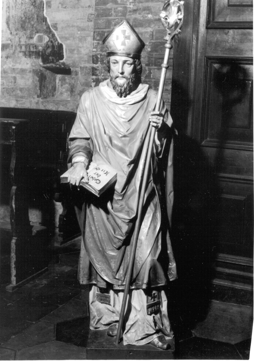 San Biagio (statua, opera isolata) - produzione tirolese (?) (primo quarto sec. XX)