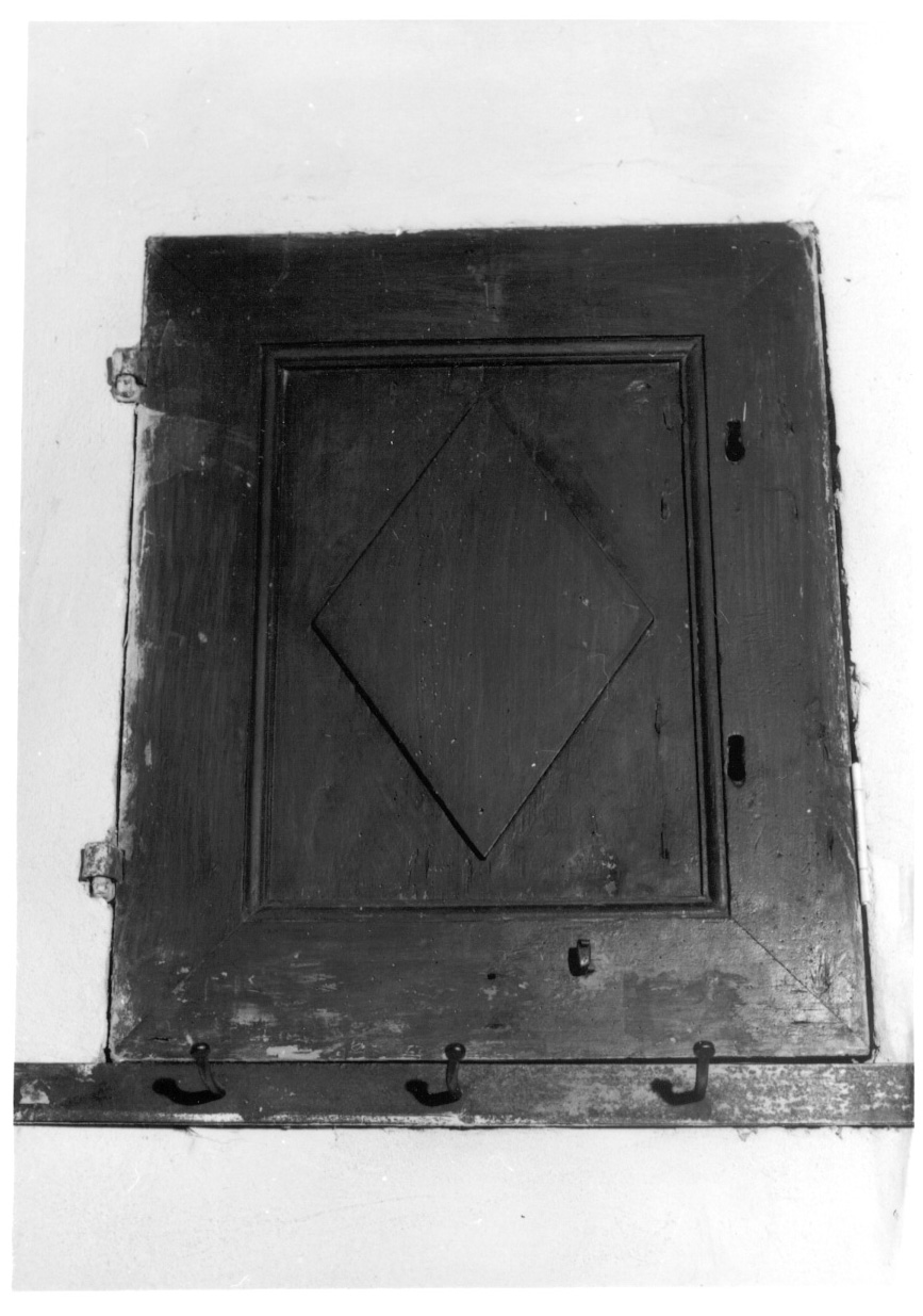 sportello, opera isolata - produzione piemontese (sec. XVIII)