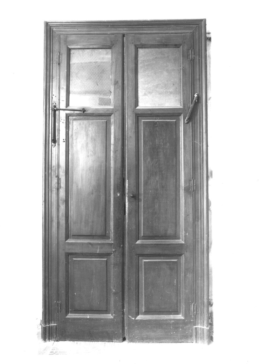porta - a due battenti, opera isolata - bottega piemontese (prima metà sec. XX)