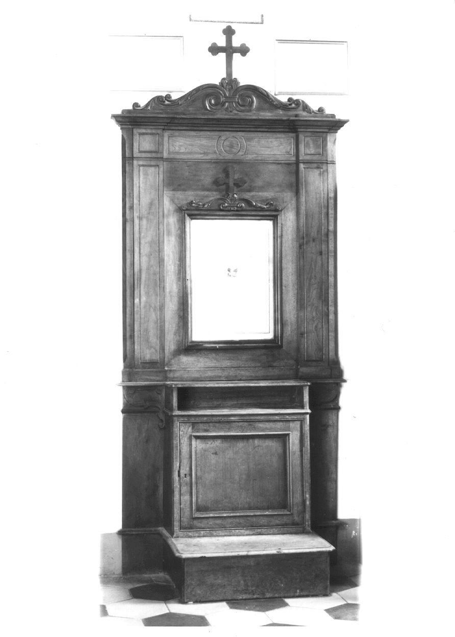 inginocchiatoio, serie - bottega piemontese (fine/ inizio secc. XIX/ XX)