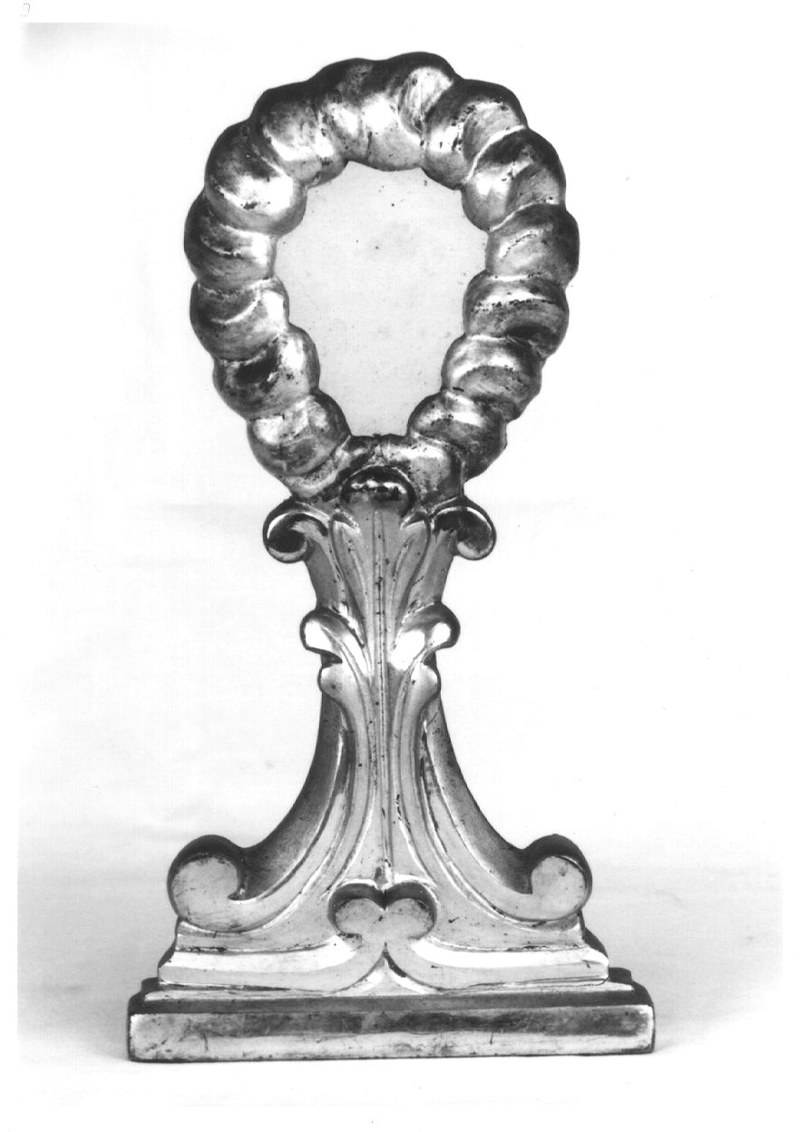 reliquiario - a OSTENSORIO, opera isolata - bottega piemontese (primo quarto sec. XX)