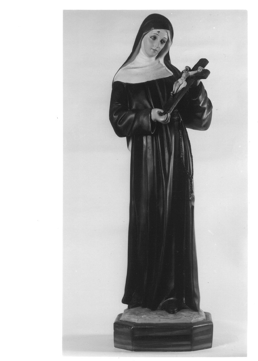 Santa Rita da Cascia, SANTA RITA DA CASCIA (statua, opera isolata) - bottega piemontese (prima metà sec. XX)