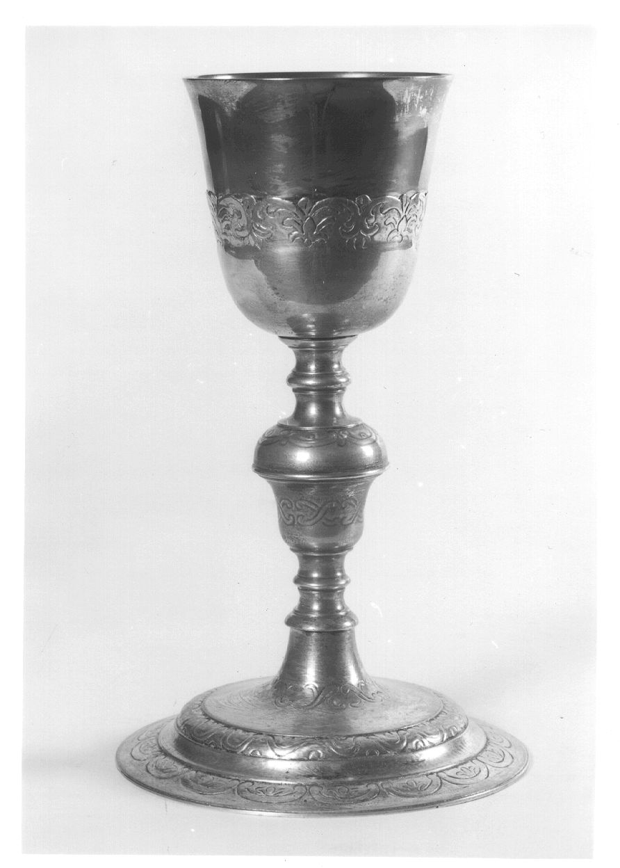 calice, opera isolata - bottega piemontese (sec. XVIII)