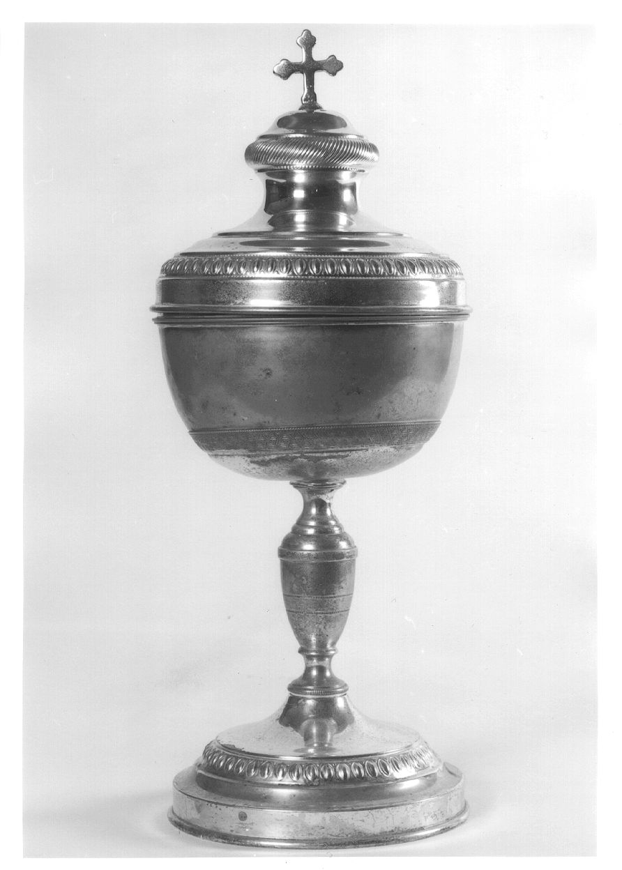 pisside, opera isolata - bottega piemontese (fine/ inizio secc. XIX/ XX)